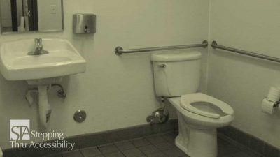 toilet rooms in California restaurants