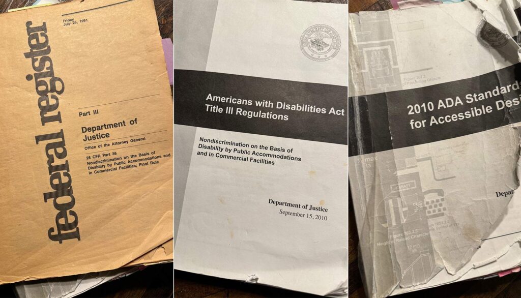 Regulations, Statutes, & Codes – in Terms of Access - Stepping Thru ...